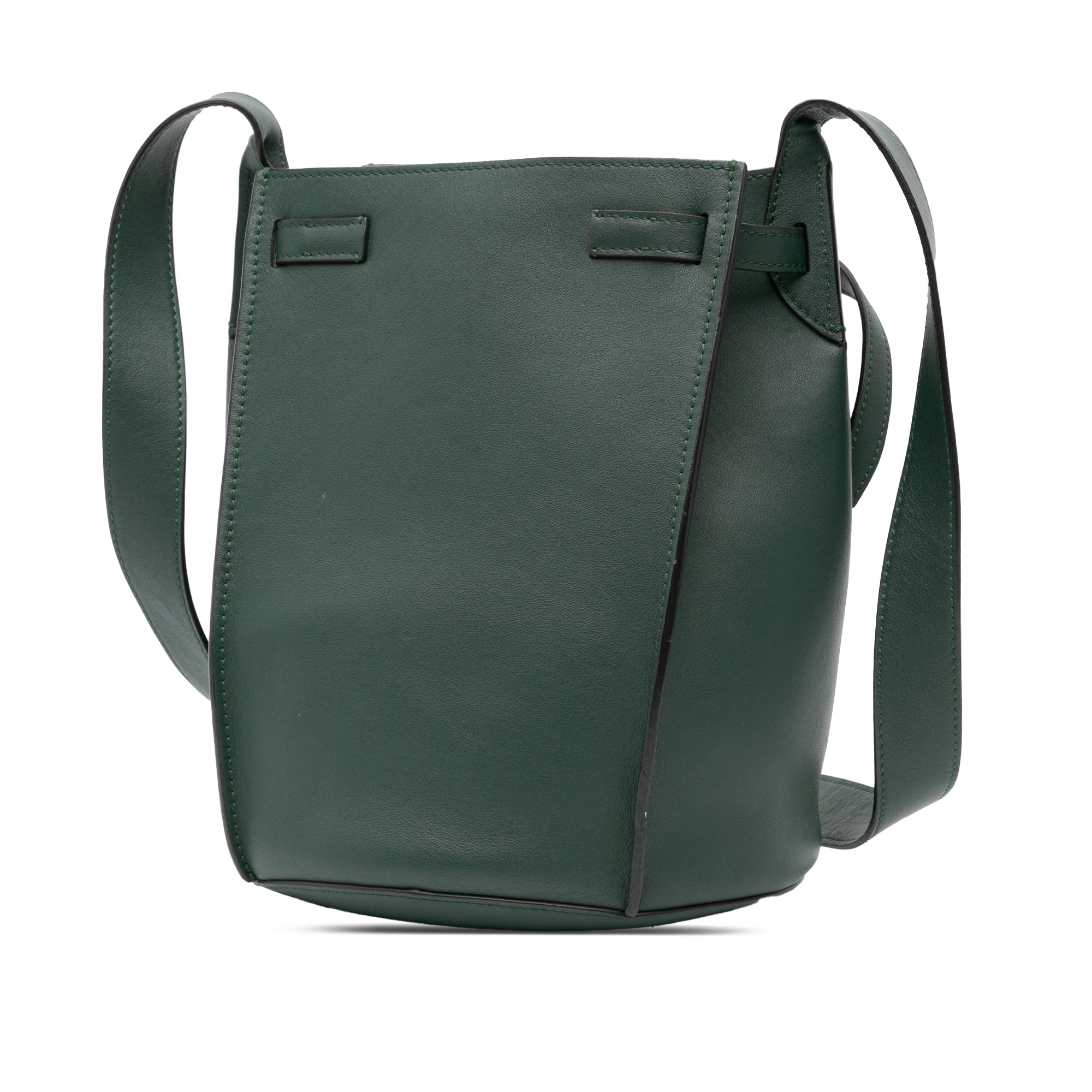 Leather Big Bag Bucket Crossbody