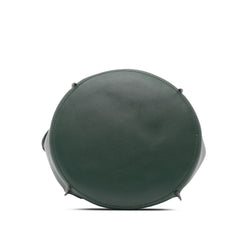 Leather Big Bag Bucket Crossbody