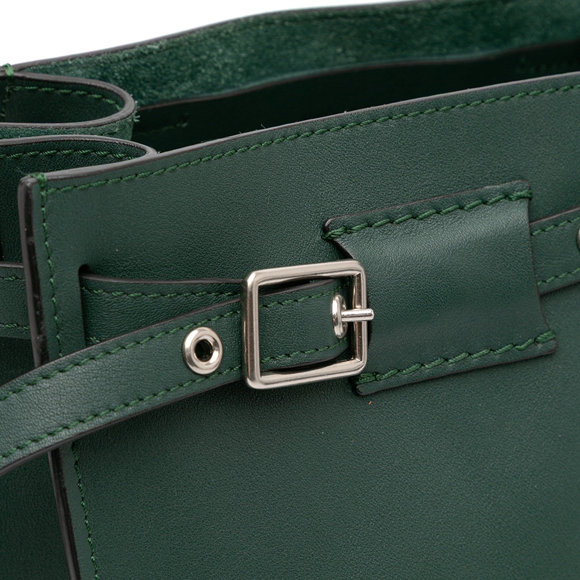 Leather Big Bag Bucket Crossbody