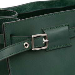 Leather Big Bag Bucket Crossbody