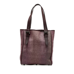 Woven Canvas Tote