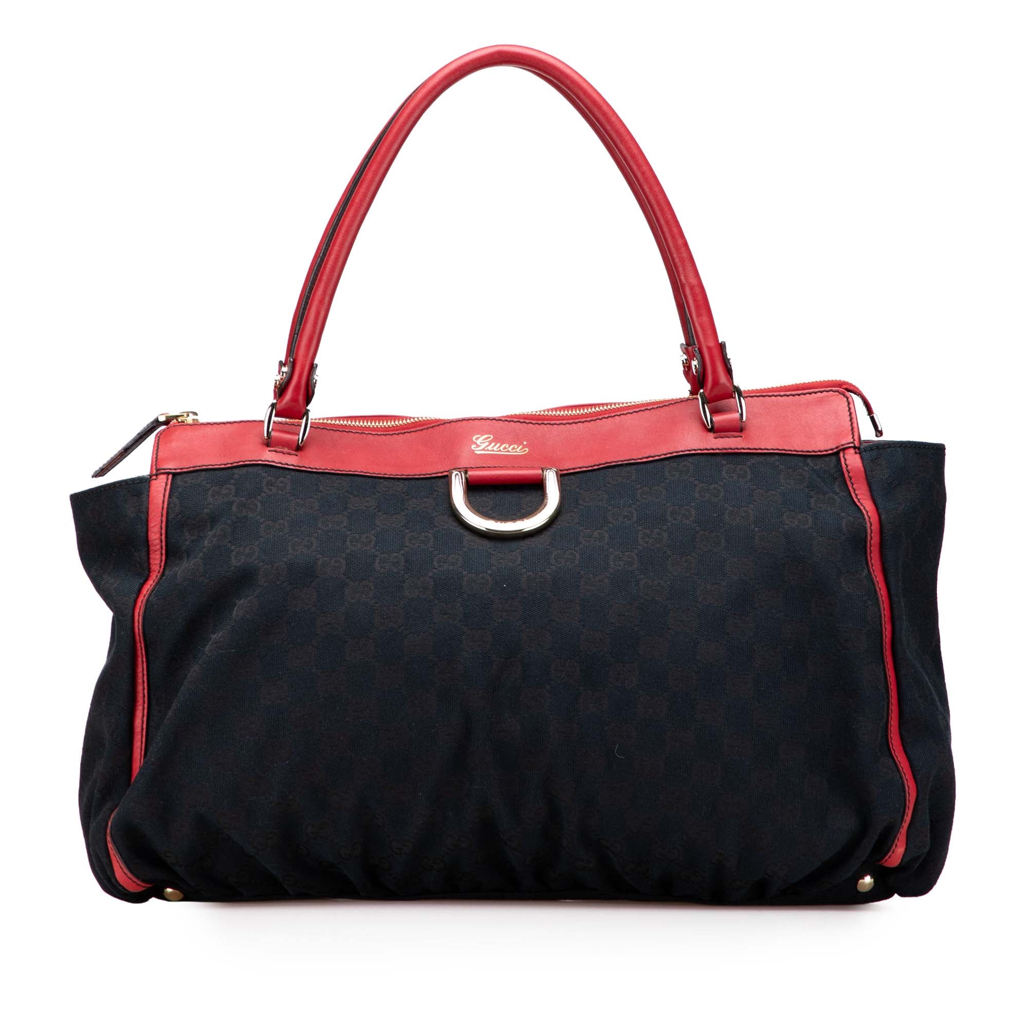 GG Canvas Abbey D Ring Tote