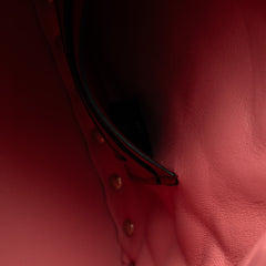 Small Leather Rockstud Spike Bucket Bag