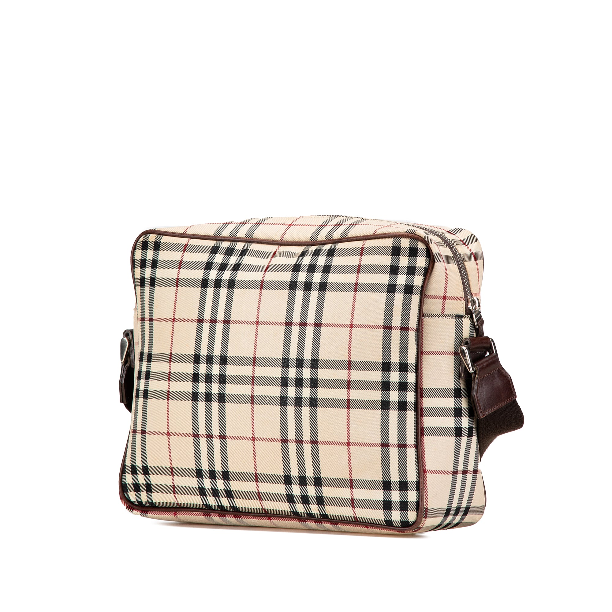 House Check Canvas Crossbody