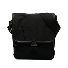 Tessuto Buckle Messenger Bag