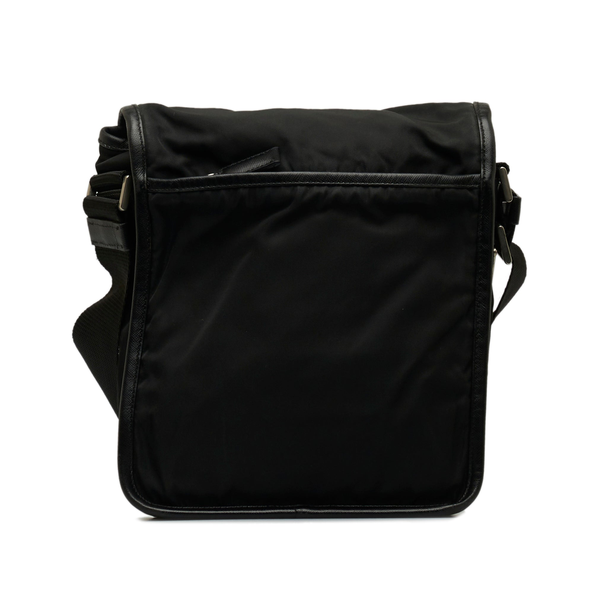 Tessuto Buckle Messenger Bag