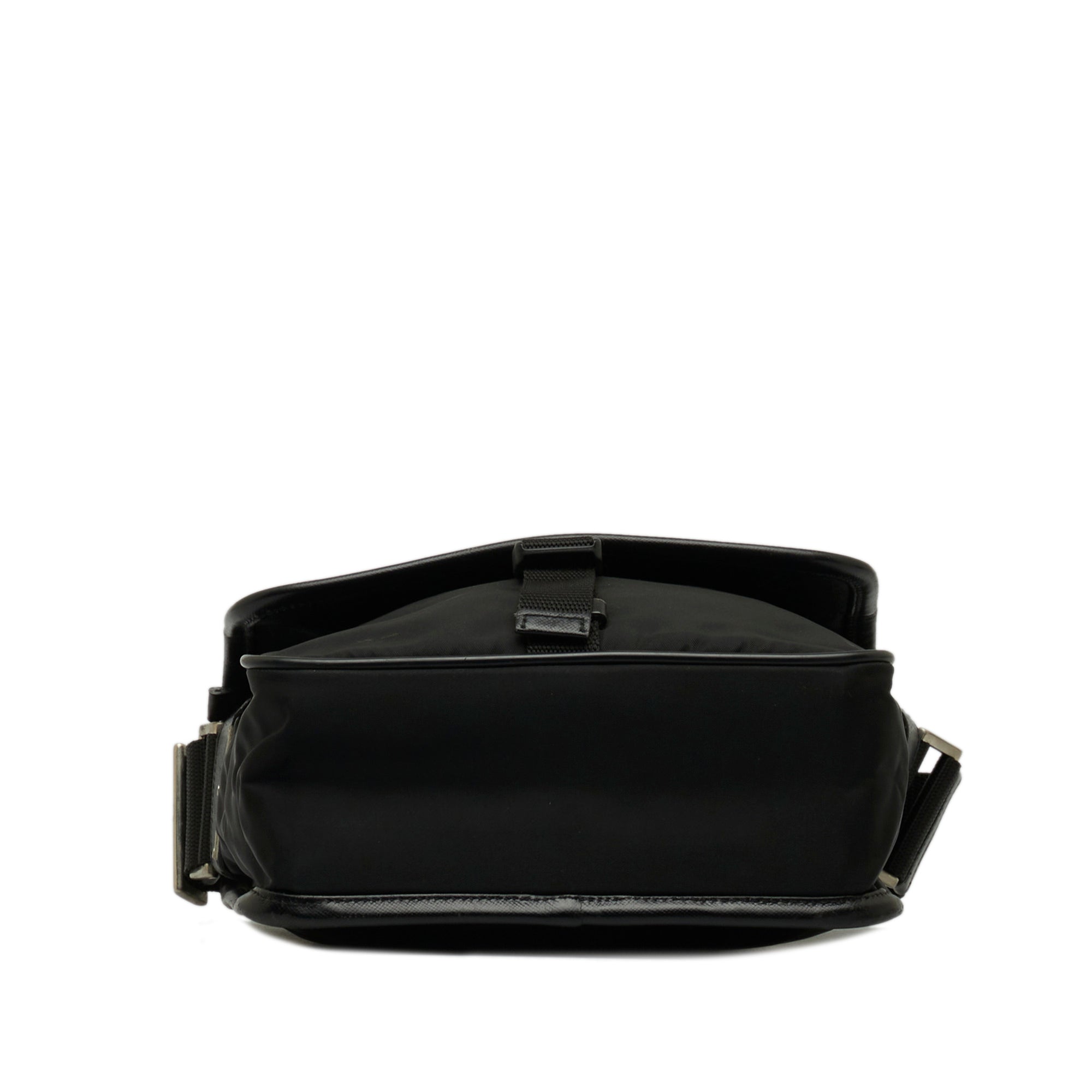 Tessuto Buckle Messenger Bag