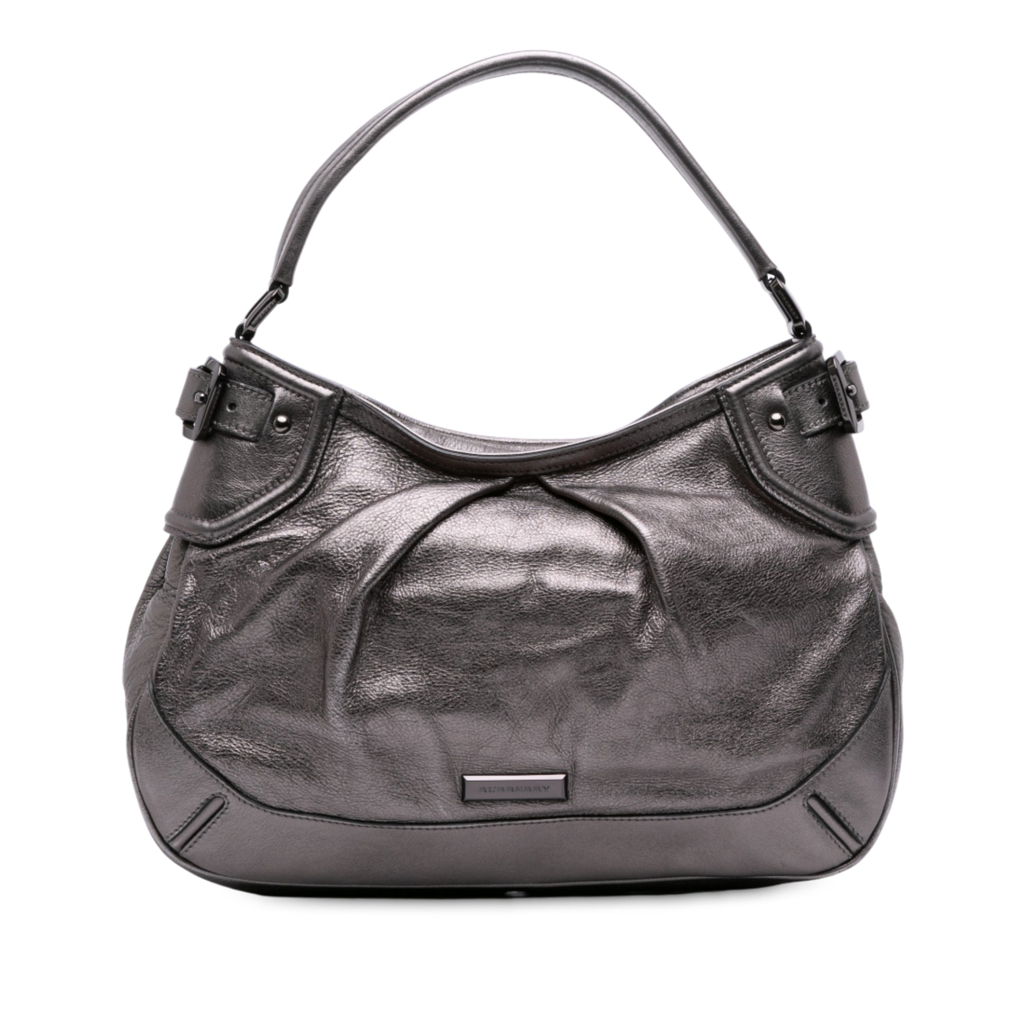 Metallic Leather Fairby Hobo