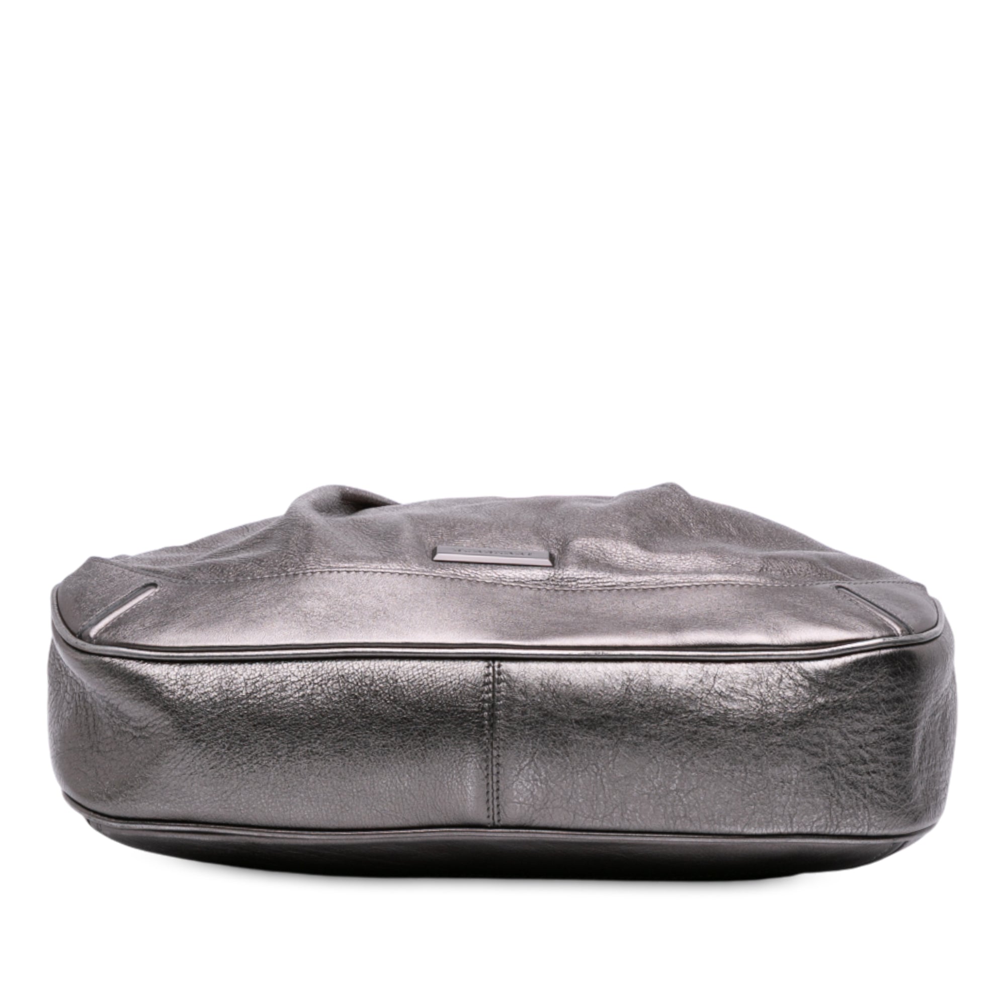 Metallic Leather Fairby Hobo