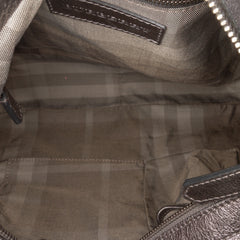 Metallic Leather Fairby Hobo