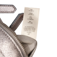 Metallic Leather Fairby Hobo