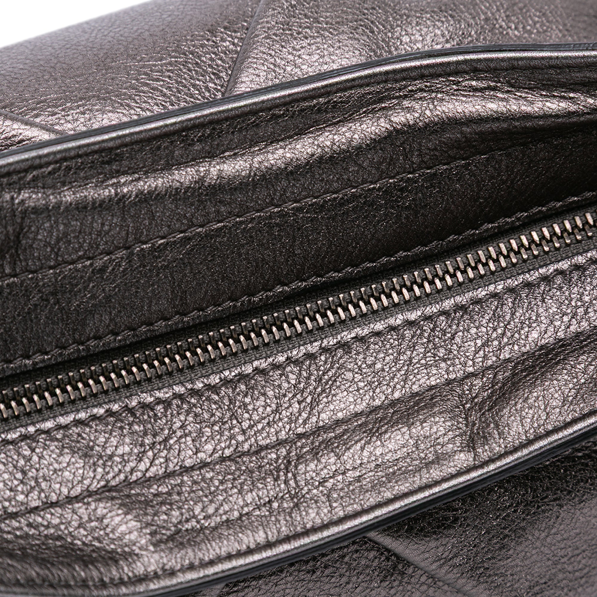 Metallic Leather Fairby Hobo