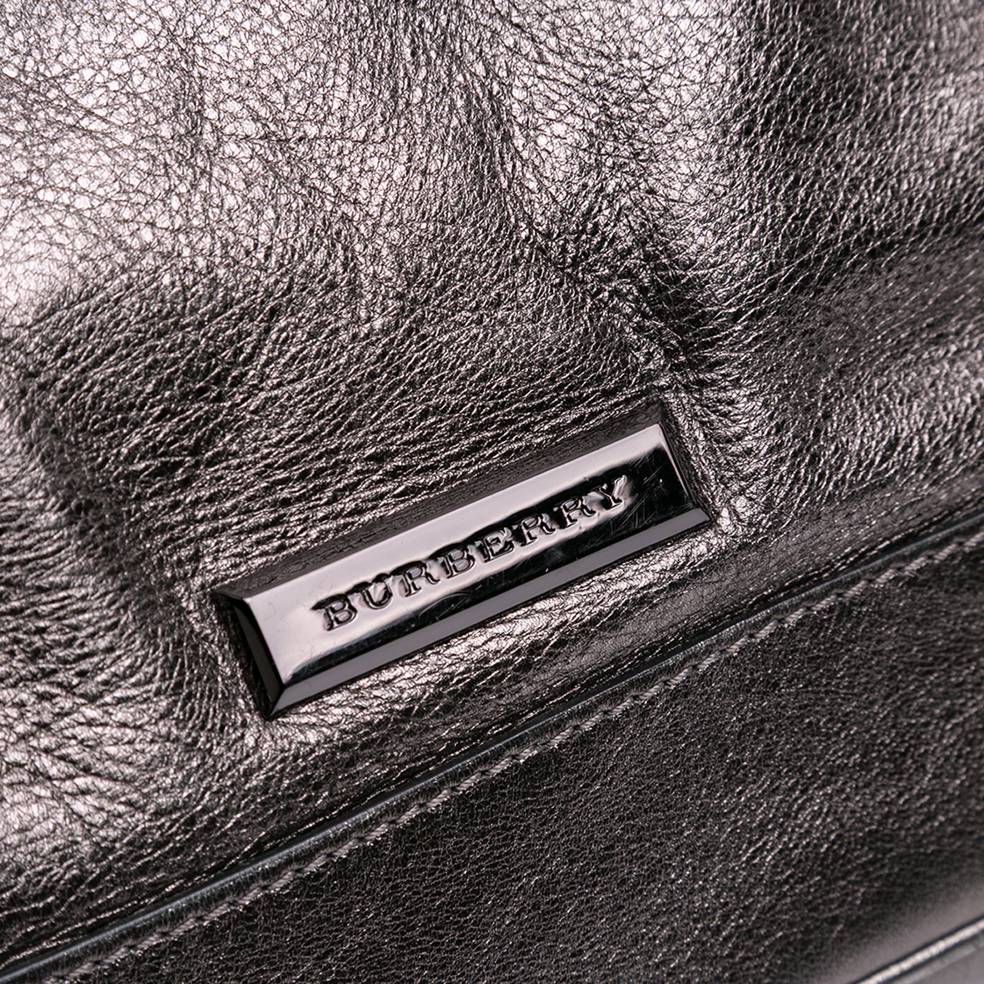 Metallic Leather Fairby Hobo