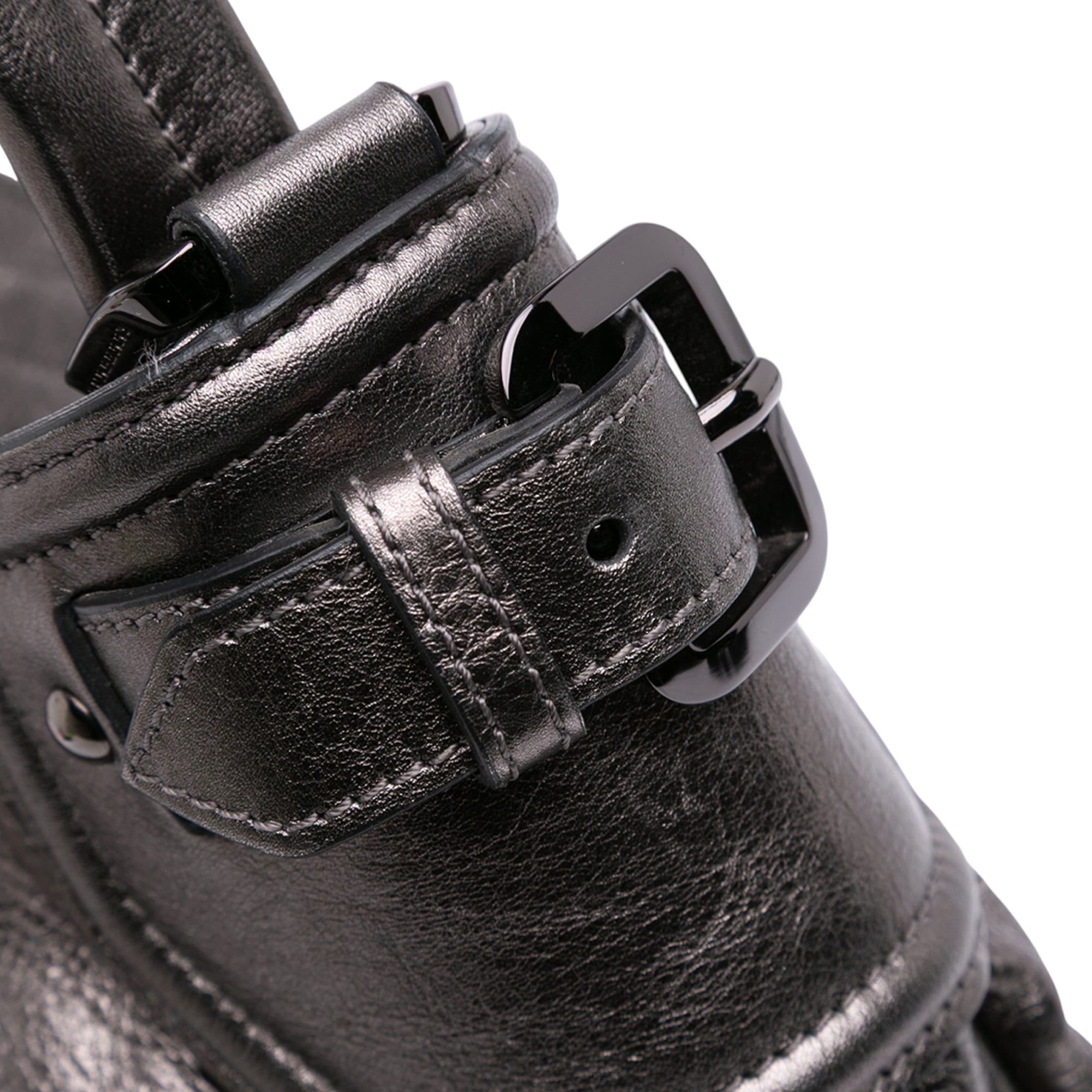 Metallic Leather Fairby Hobo