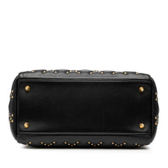 Medium Lambskin Cannage Studded Supple Lady Dior