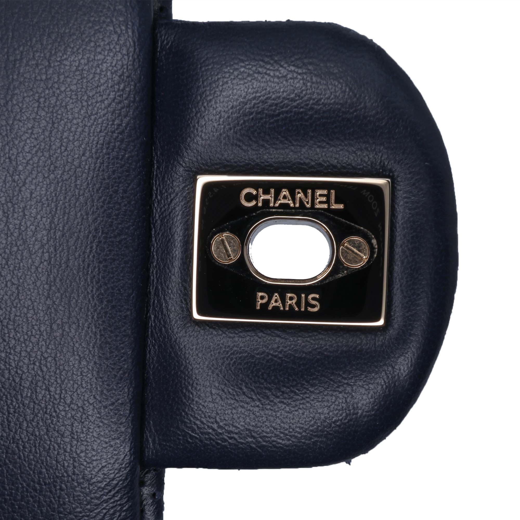 New Mini Coco Pleats Perforated Calfskin Single Flap