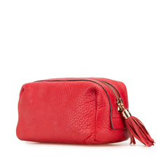 Leather Soho Cosmetic Pouch