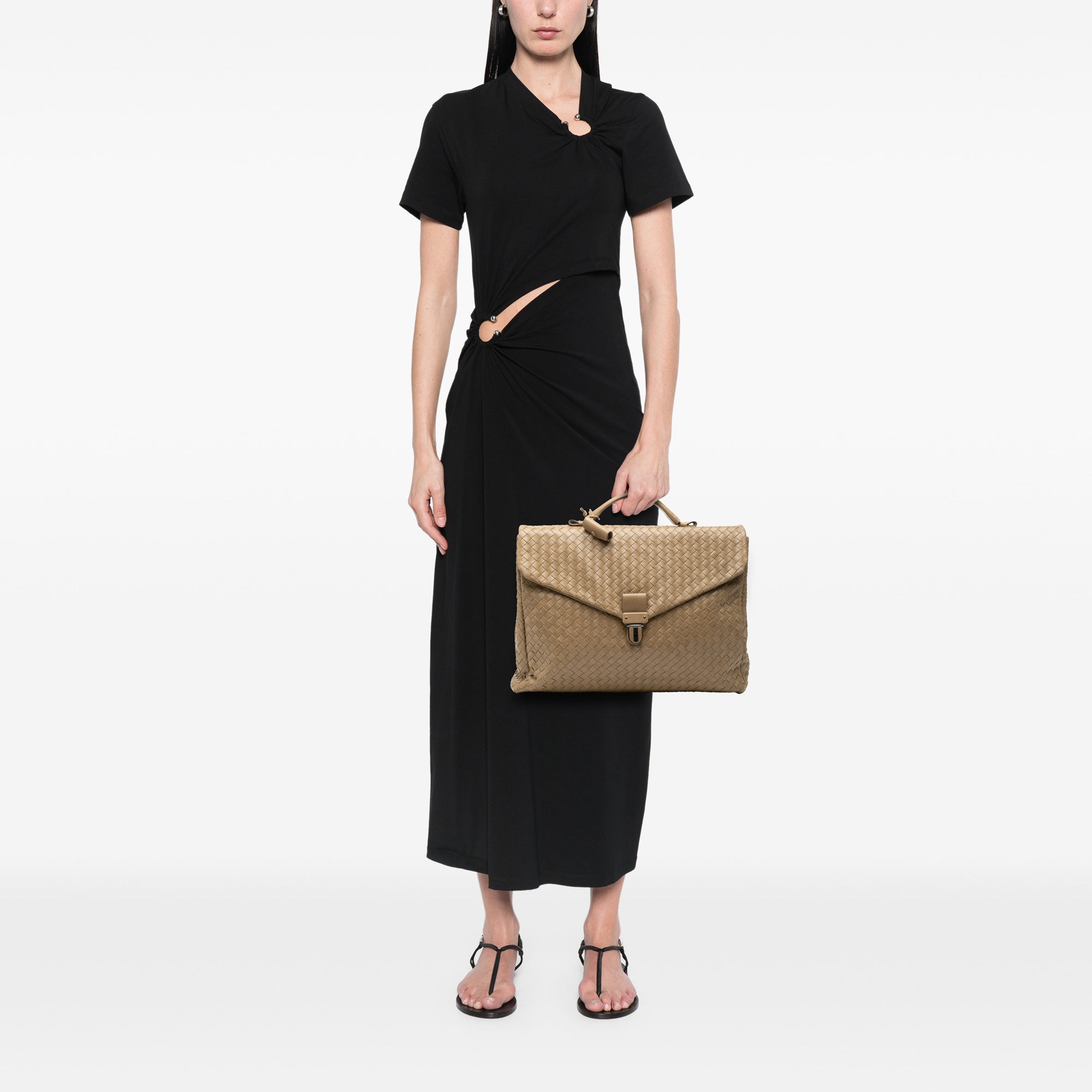 Nappa Intrecciato Business Bag