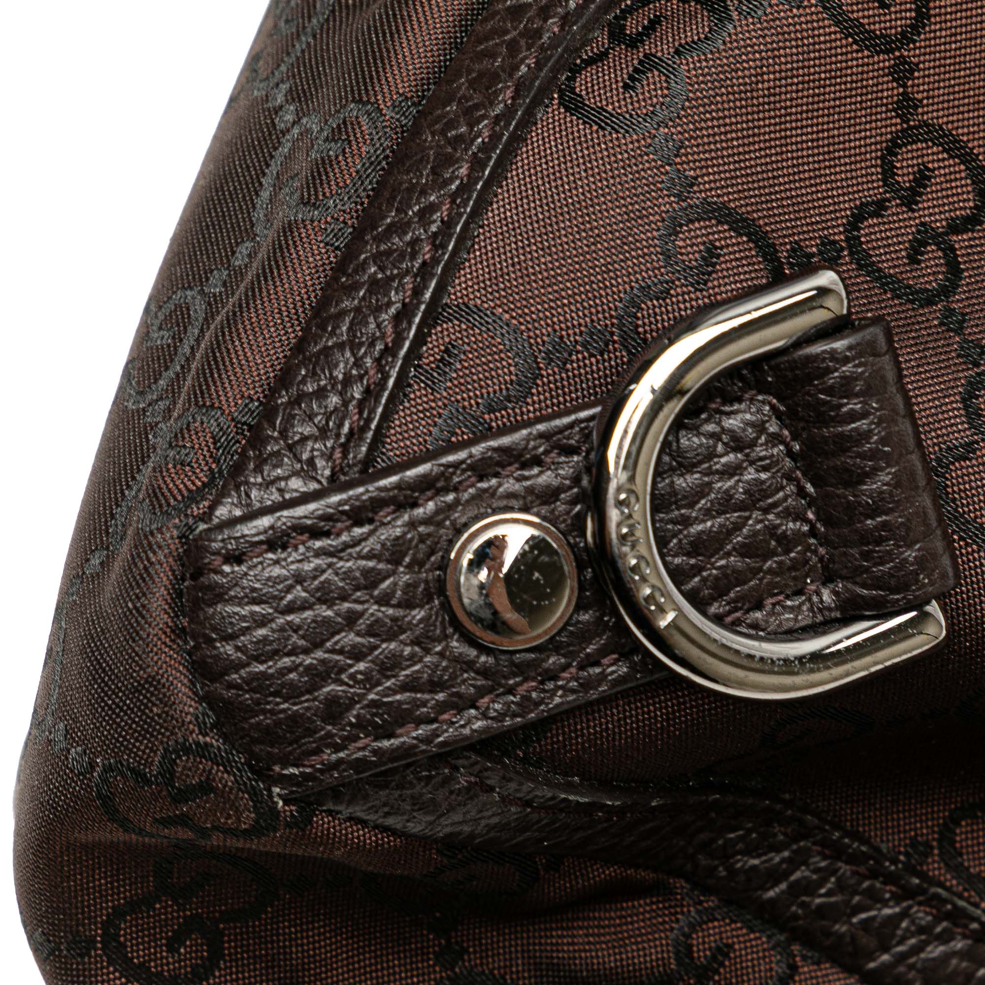 GG Nylon Abbey D Ring Tote