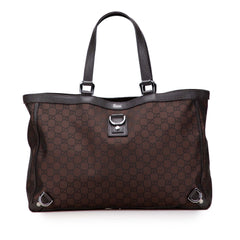 GG Nylon Abbey D Ring Tote