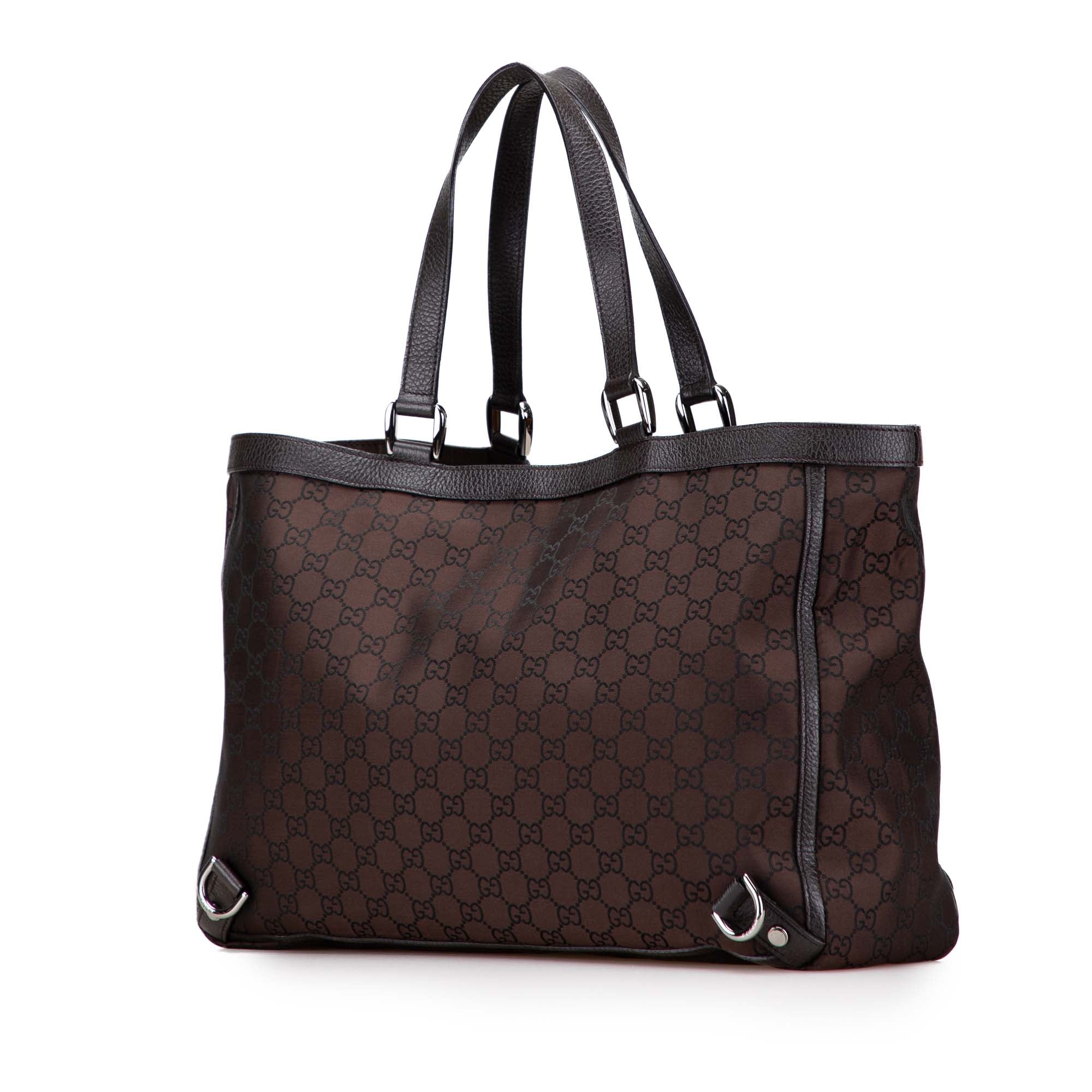 GG Nylon Abbey D Ring Tote