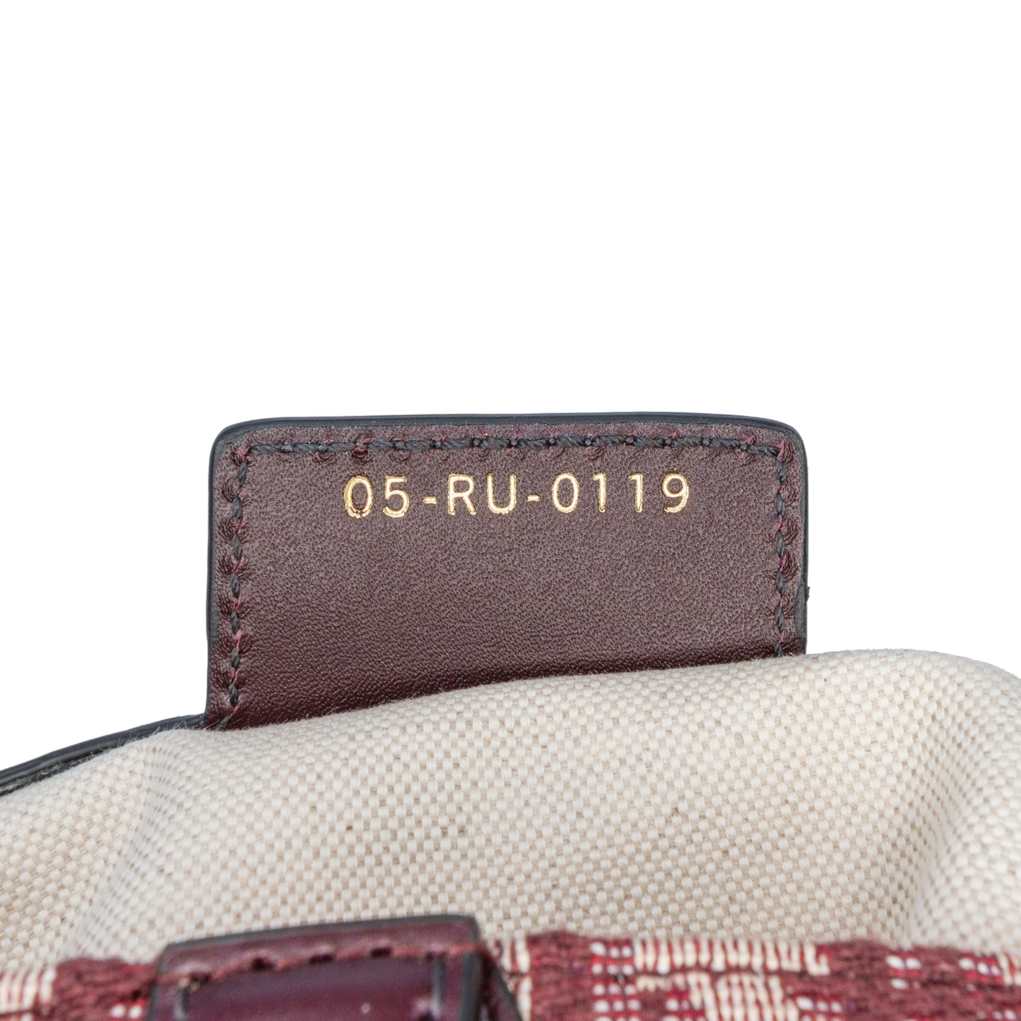 Oblique Canvas Saddle Bag