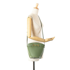 Leather Crecy Bucket Bag