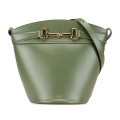 Leather Crecy Bucket Bag