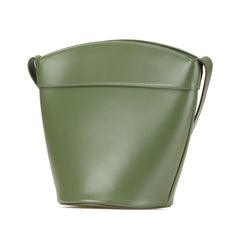 Leather Crecy Bucket Bag