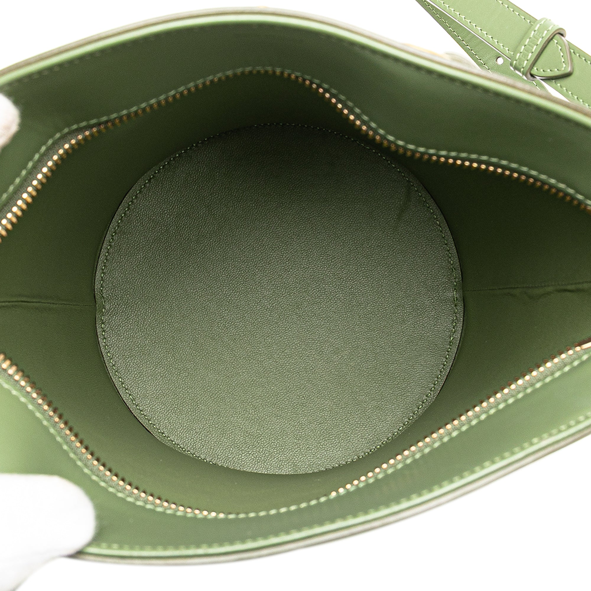Leather Crecy Bucket Bag