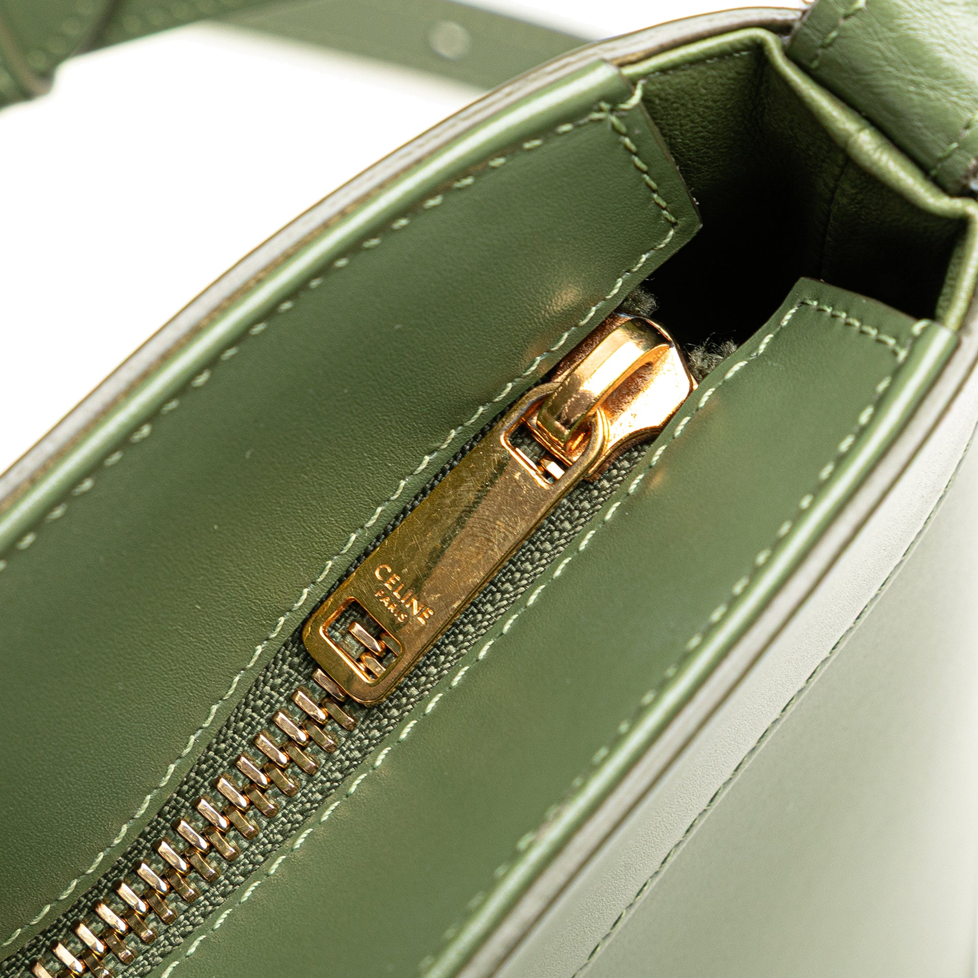 Leather Crecy Bucket Bag