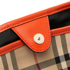 Small Haymarket Check Canvas and Leather Canterbury Tote
