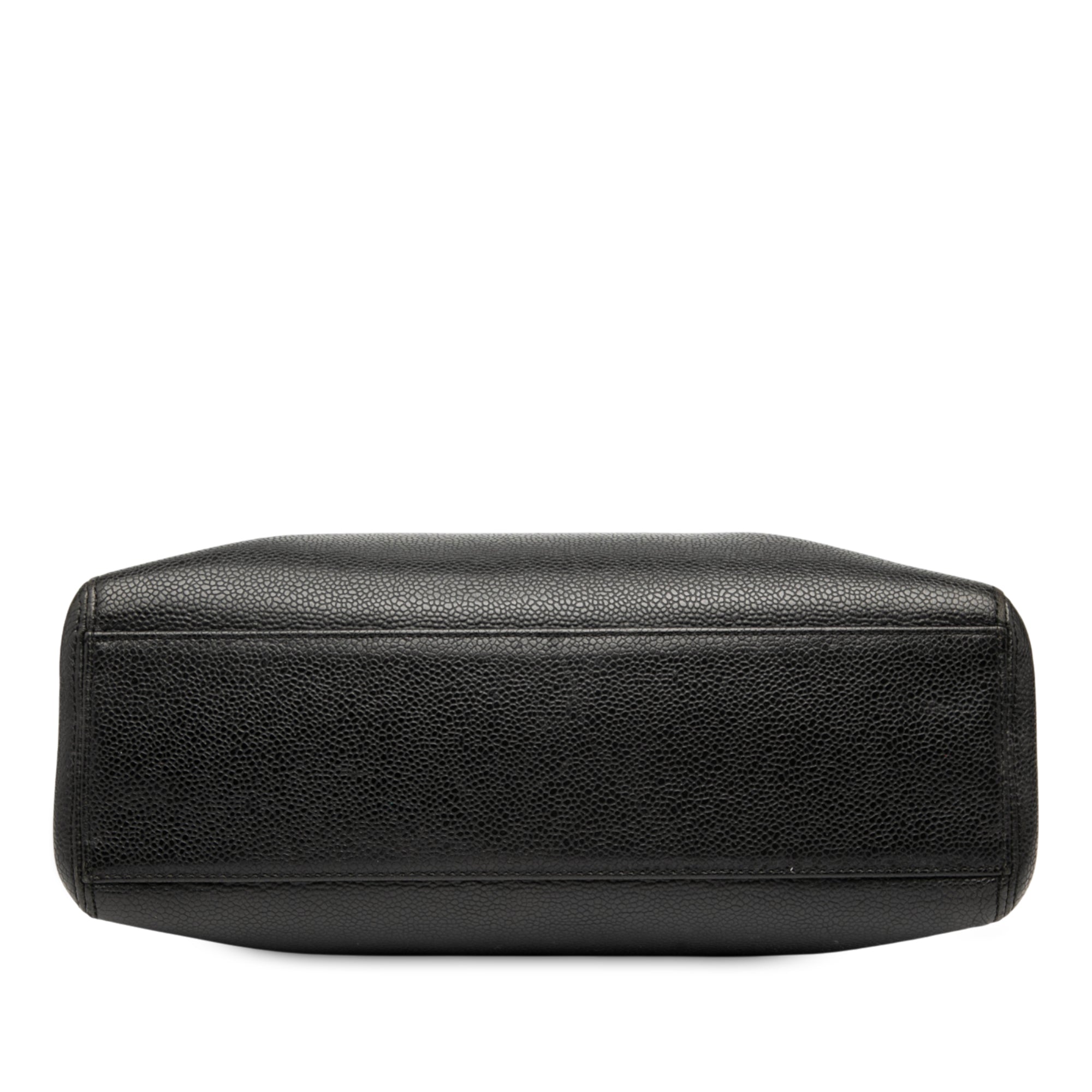 Caviar Logo Chain Tote