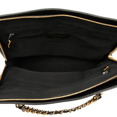 Caviar Logo Chain Tote