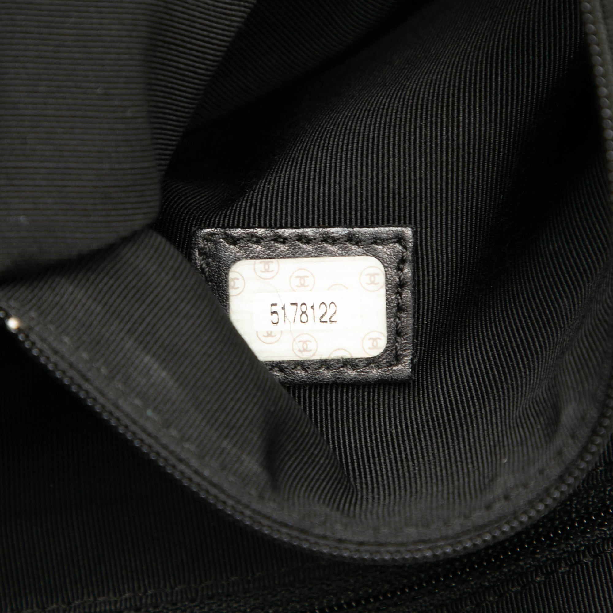 Caviar Logo Chain Tote