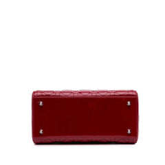 Medium Patent Cannage Lady Dior