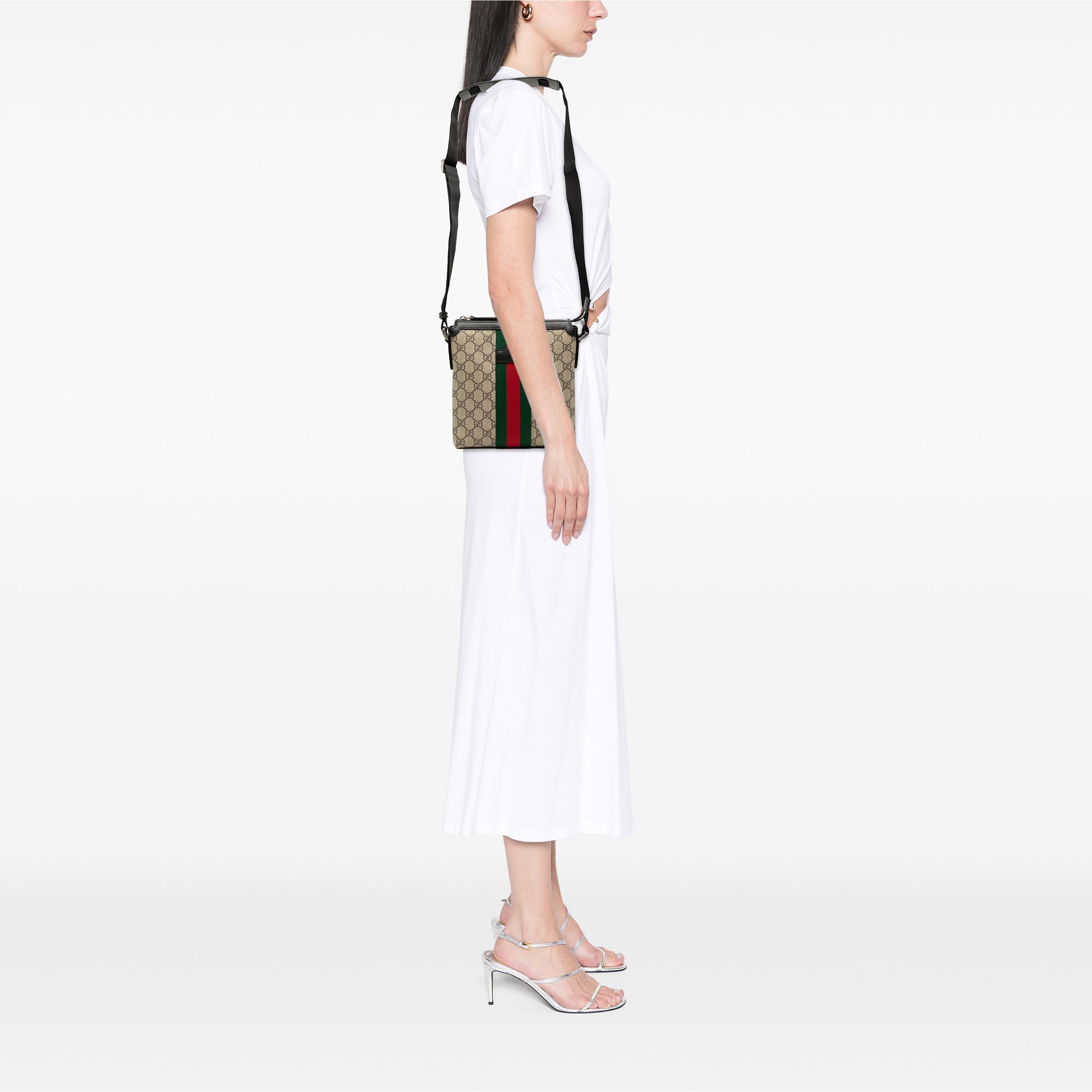 GG Supreme Web Crossbody