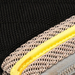 Large Quilted Nylon Fluo Boy O Case Clutch