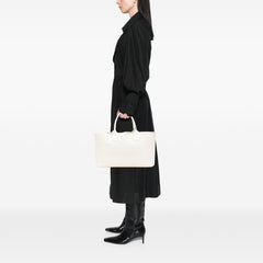 Medium Lambskin Intreccio Cabat Tote