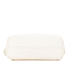 Medium Lambskin Intreccio Cabat Tote