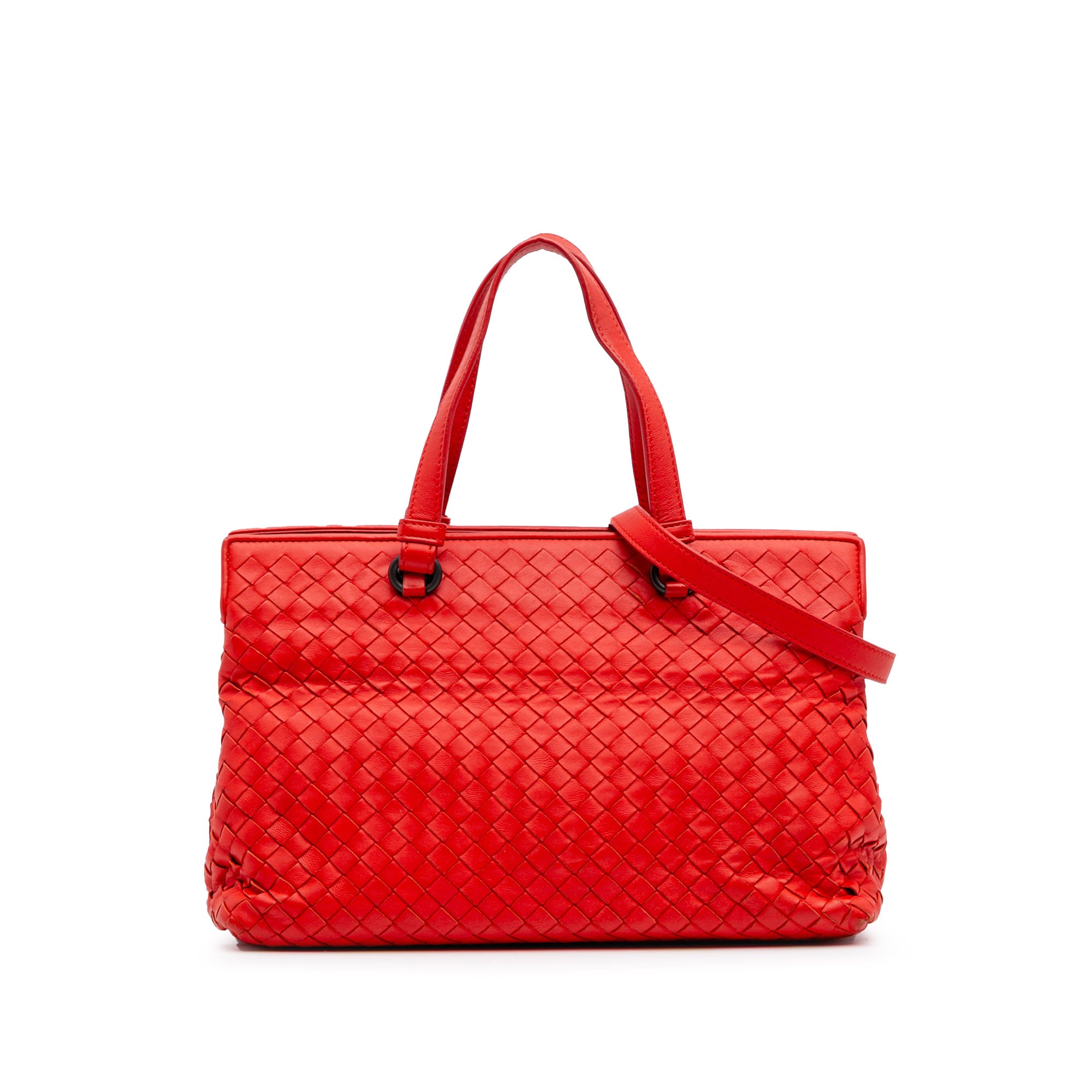 Nappa Intrecciato Satchel