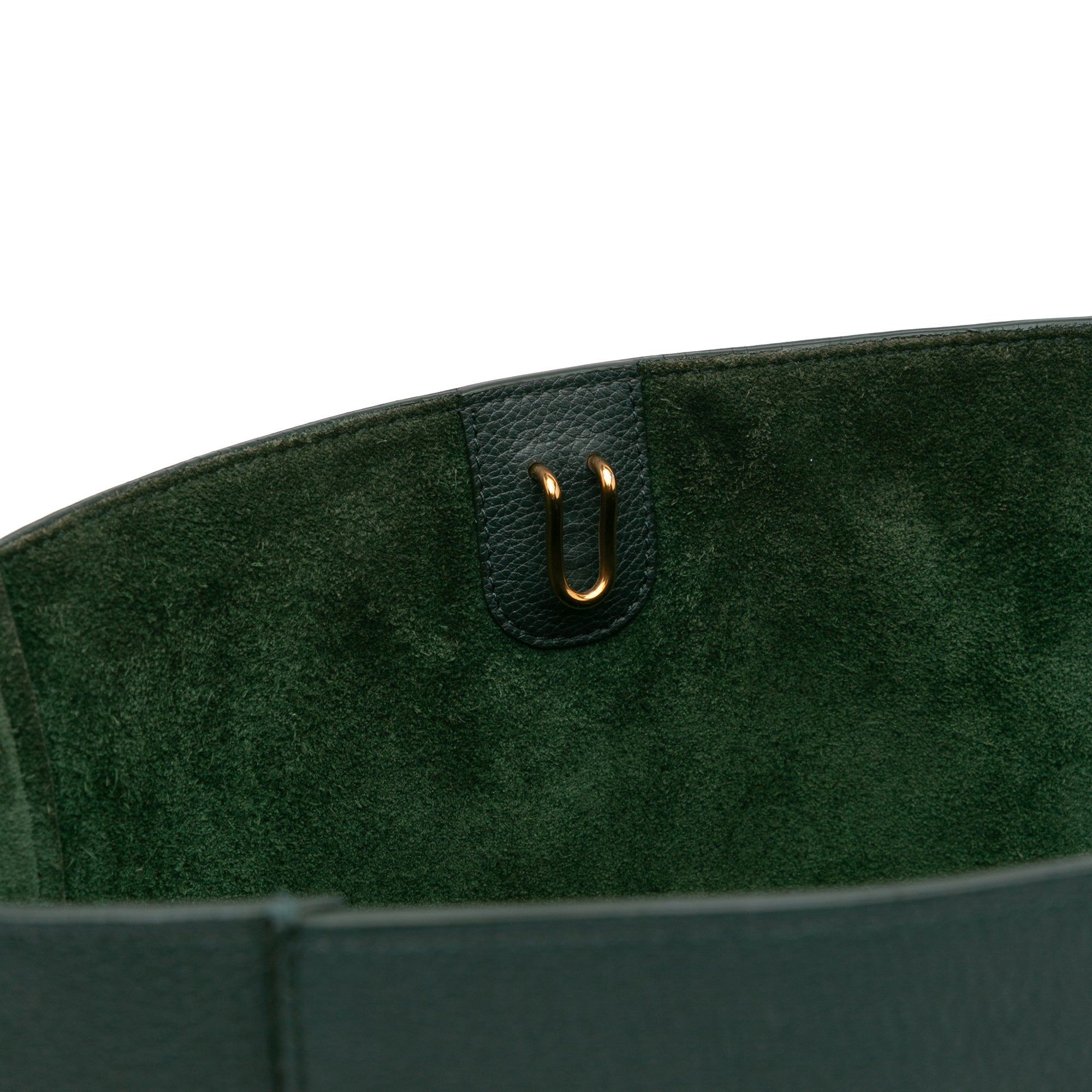 Medium Leather Seau Sangle Bucket