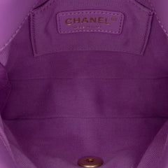 Mini Quilted Lambskin Candy Chain Flap