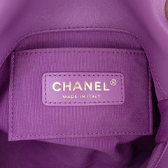 Mini Quilted Lambskin Candy Chain Flap