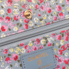 Quilted Canvas Coco Cuba Charms Wallet On Chain
