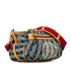 Monogram Denim Porte Epaule Raye Cabas MM_1