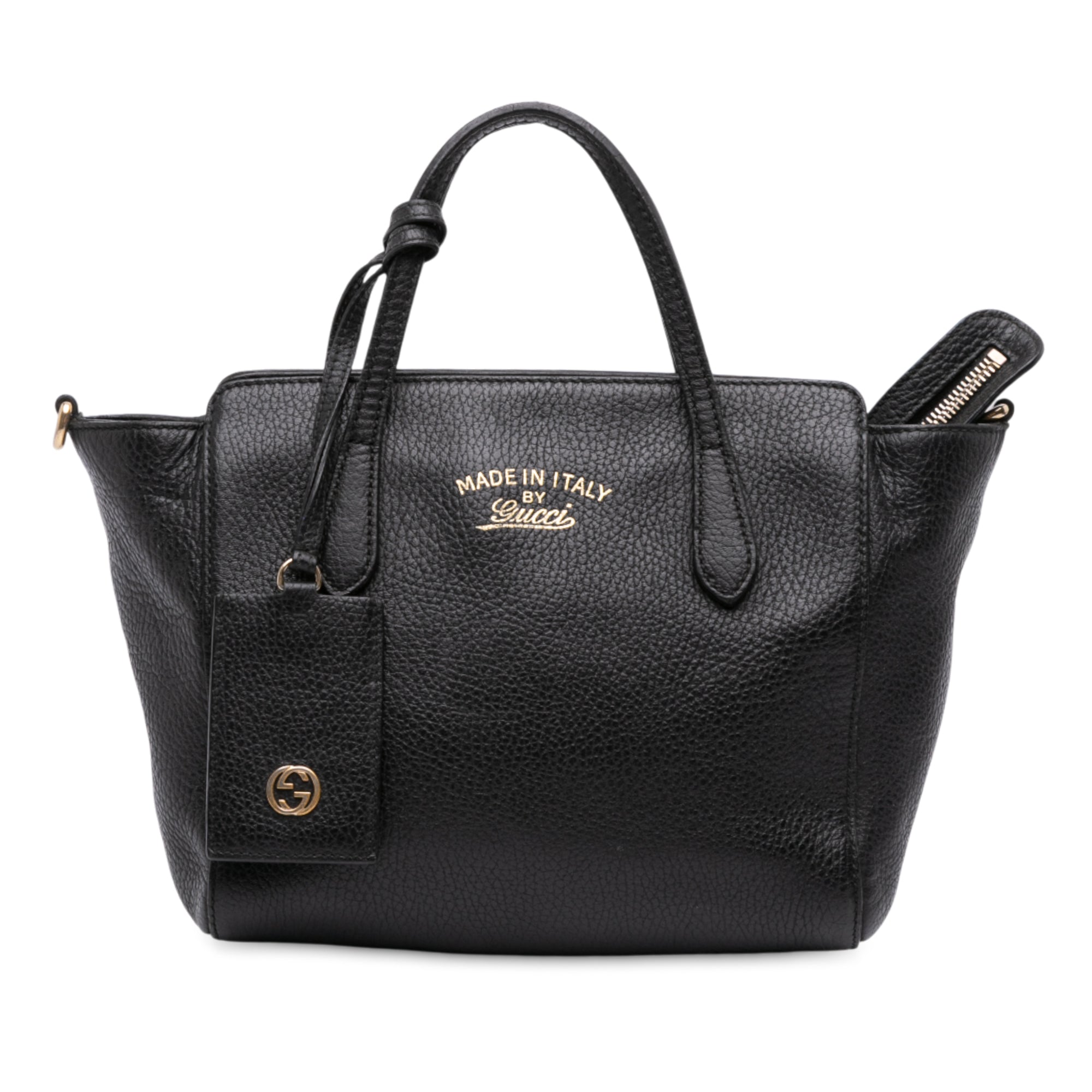 Mini Leather Swing Satchel