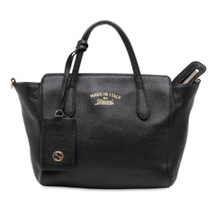 Mini Leather Swing Satchel