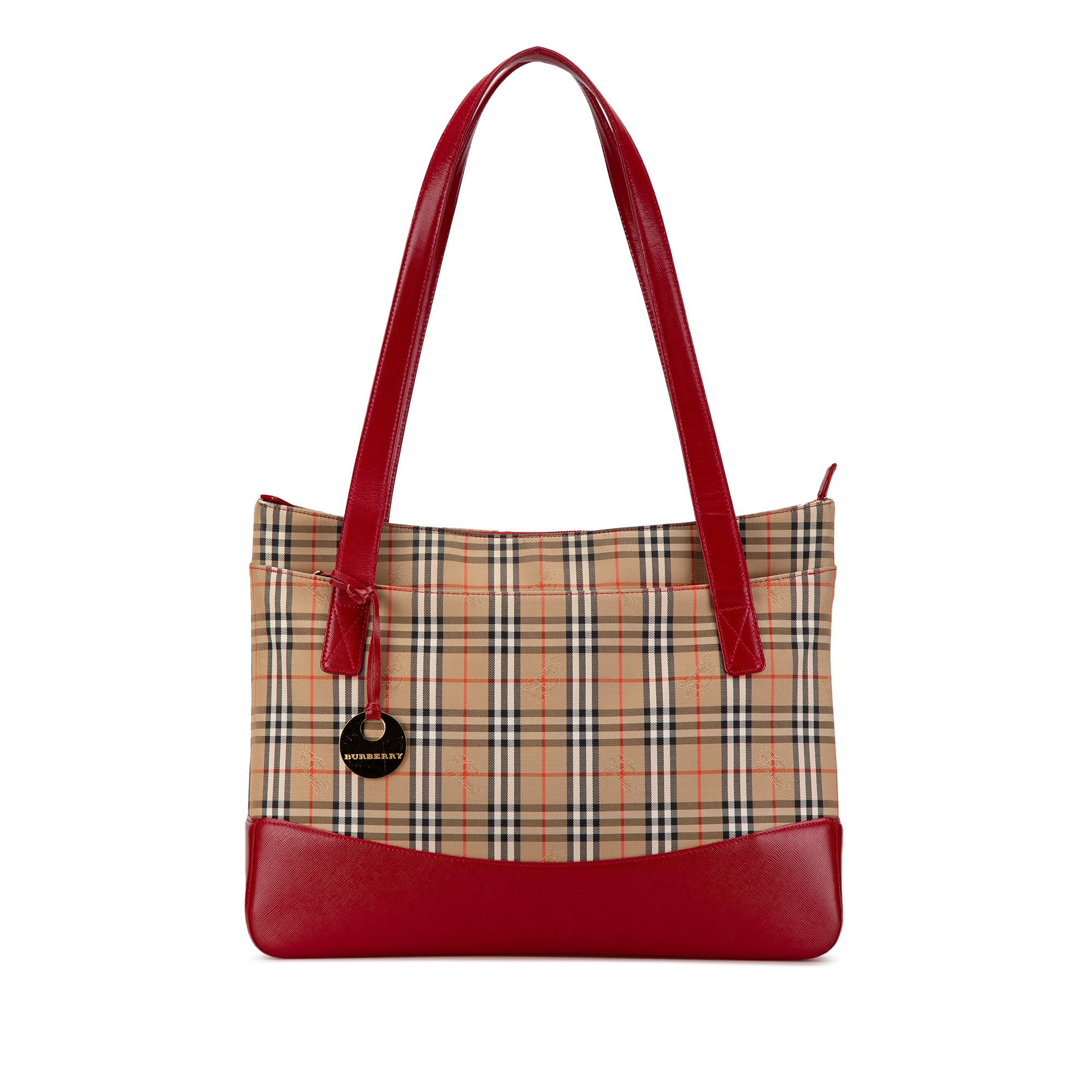 Haymarket Check Canvas Tote