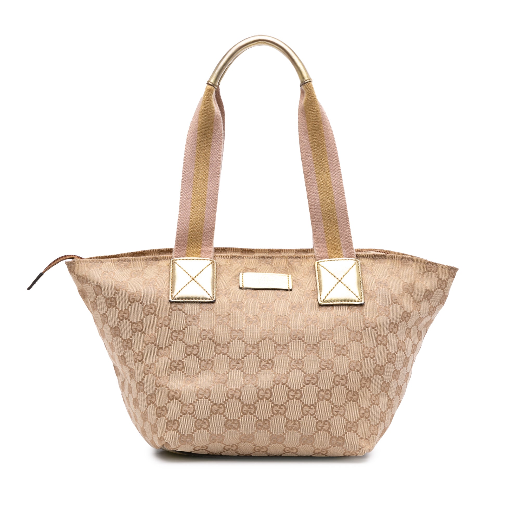 GG Canvas Web Tote